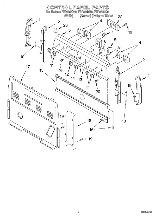 Diagram for FEP330KW0