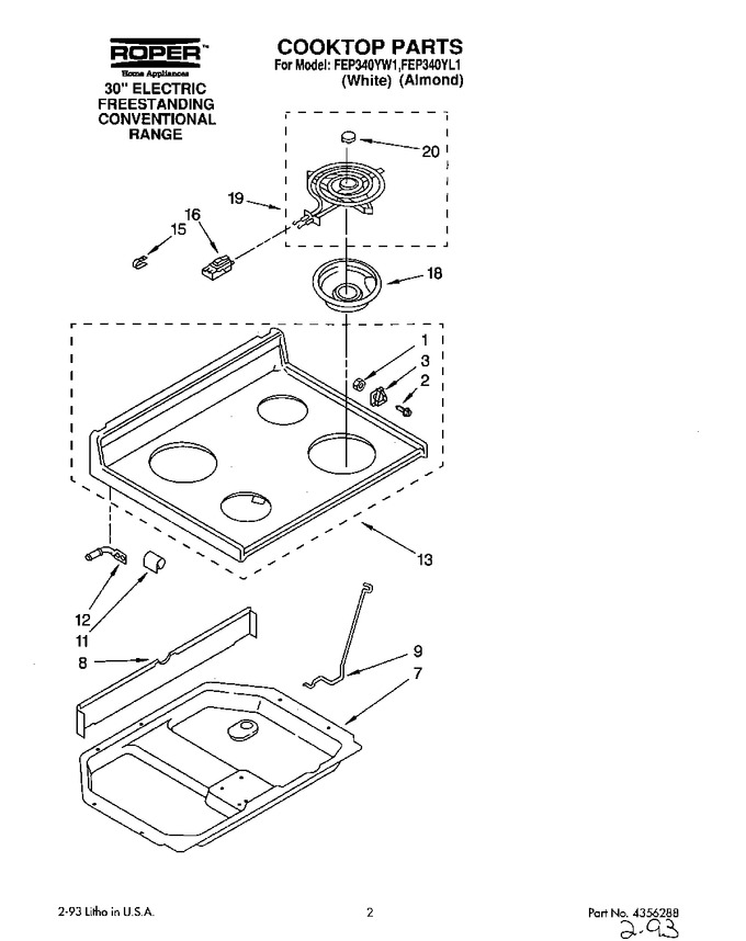 Diagram for FEP340YL1