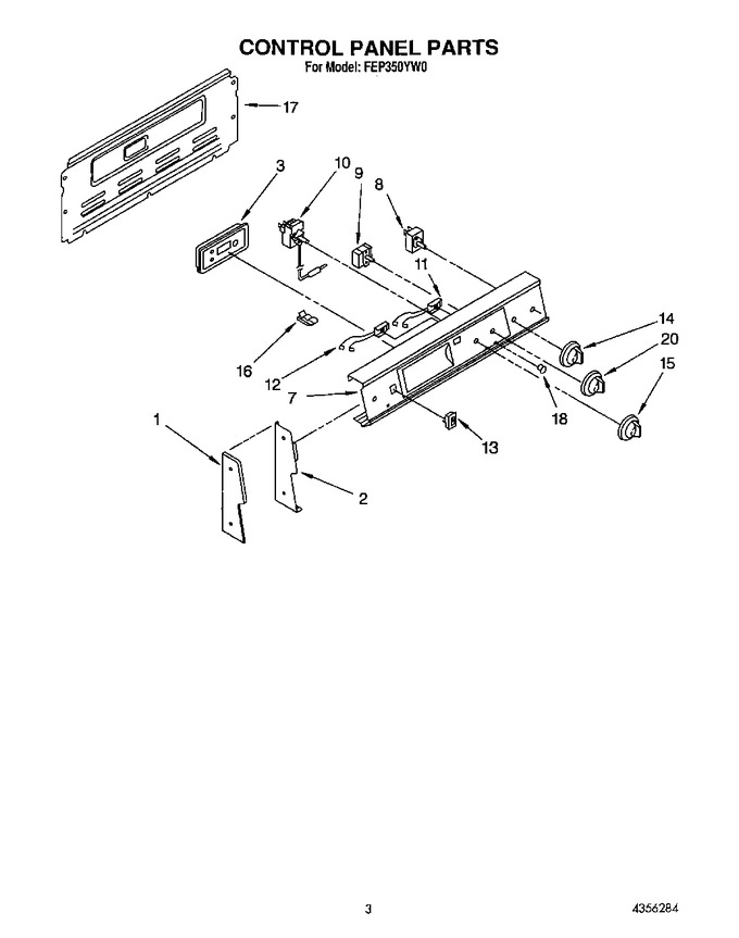 Diagram for FEP350YW0