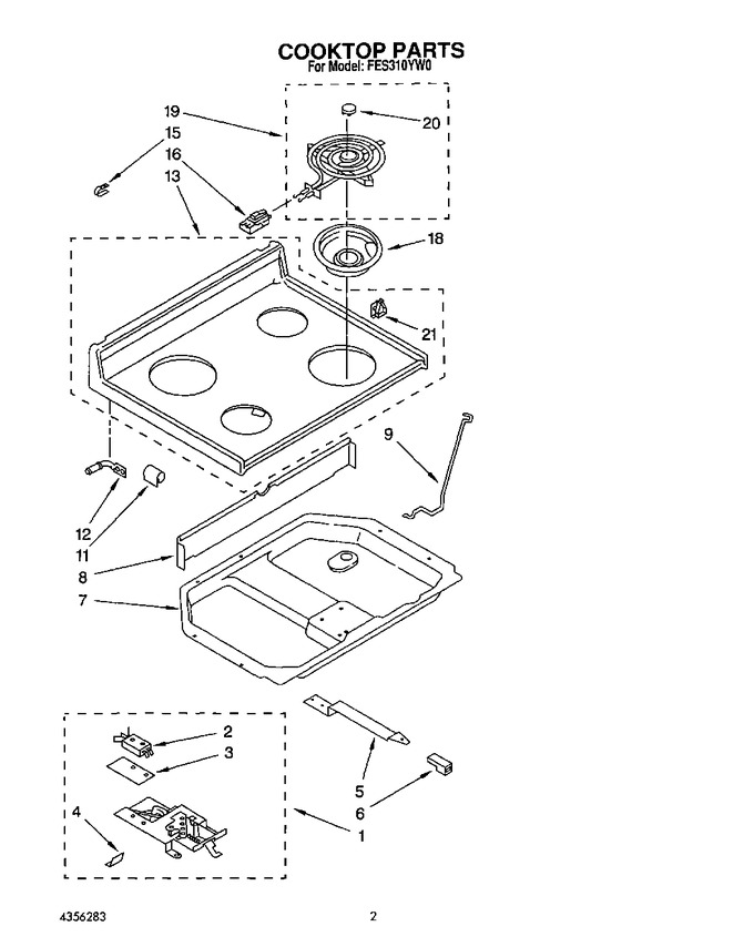 Diagram for FES310YW0