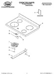 Diagram for 01 - Cooktop Parts