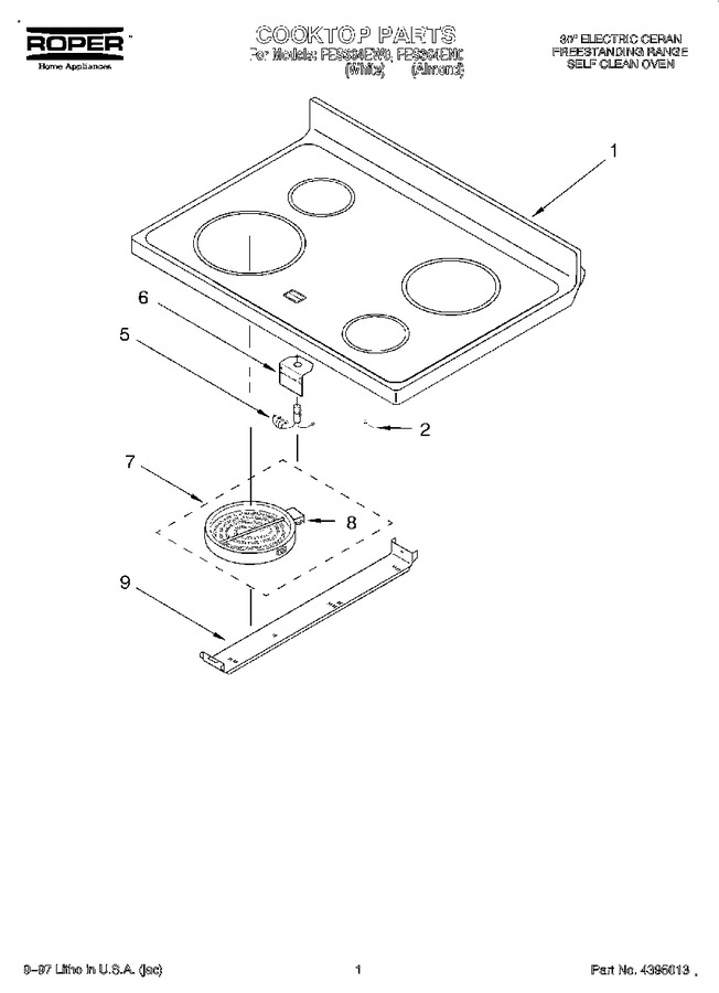 Diagram for FES364EW0