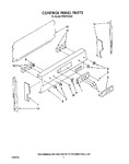 Diagram for 02 - Control Panel, Lit/optional