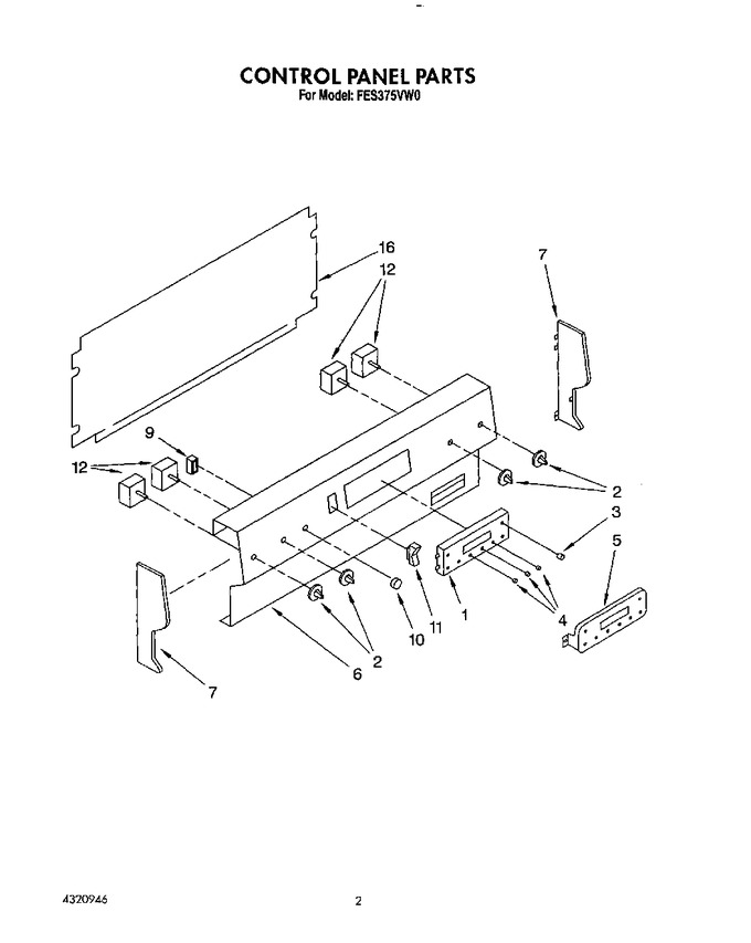 Diagram for FES375VL0