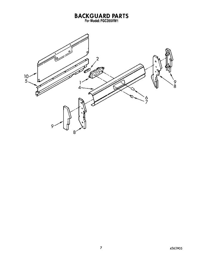 Diagram for FGC355VL1