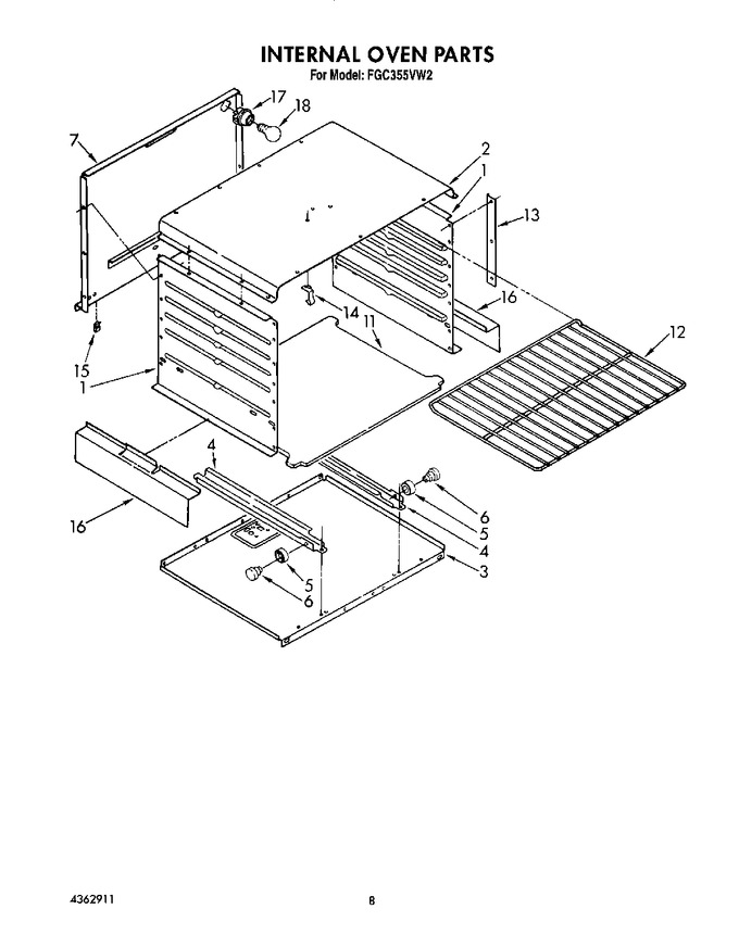 Diagram for FGC355VW2