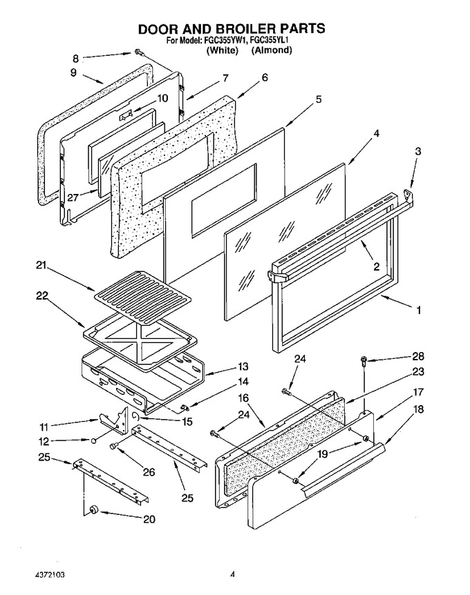 Diagram for FGC355YW1