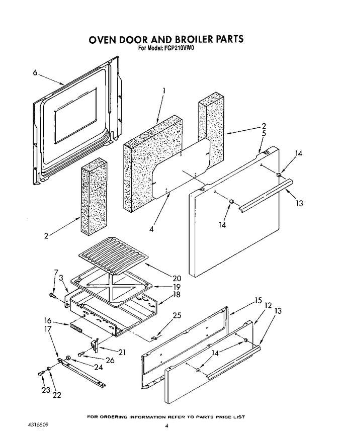 Diagram for FGP210VL0