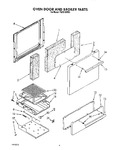 Diagram for 02 - Oven Door And Broiler