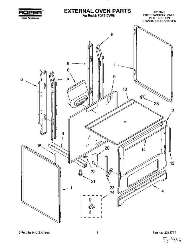 Diagram for FGP210VW6