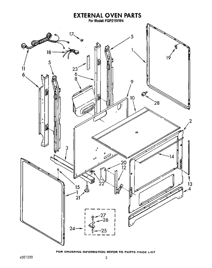 Diagram for FGP215VW4