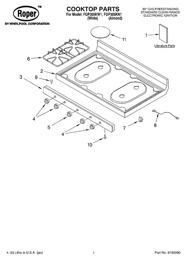 Diagram for FGP305KN1