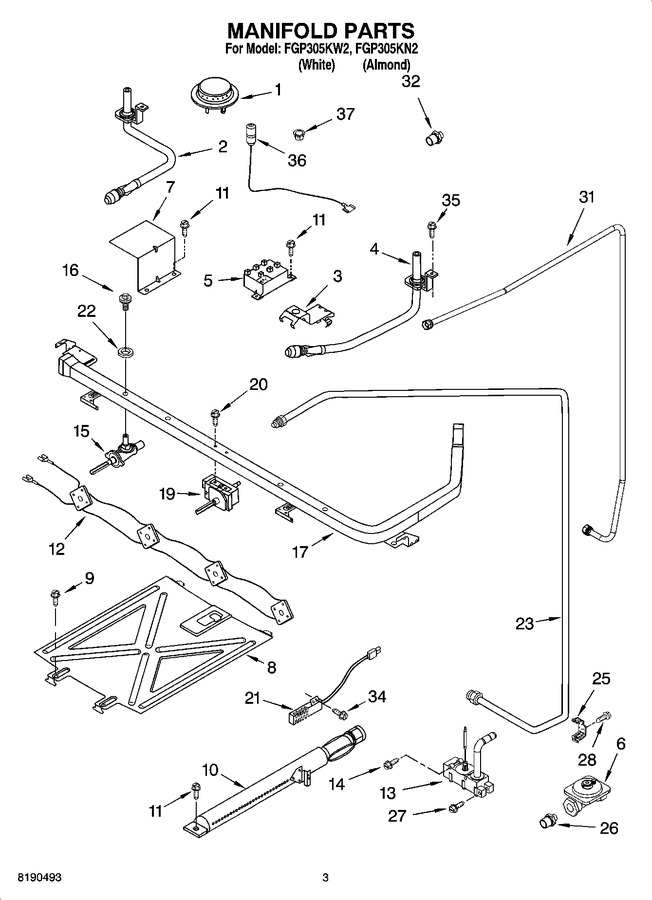 Diagram for FGP305KW2