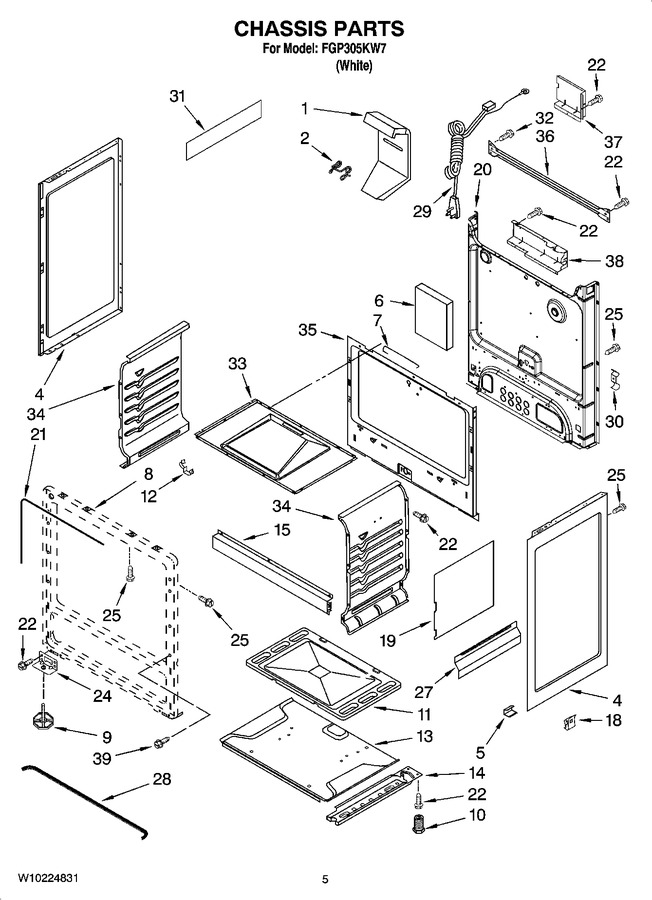 Diagram for FGP305KW7