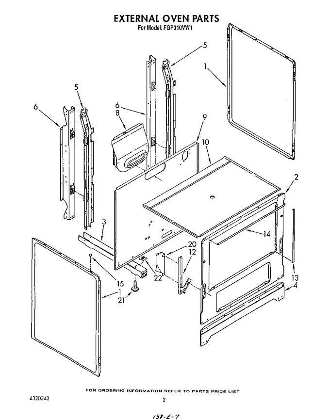 Diagram for FGP310VW1