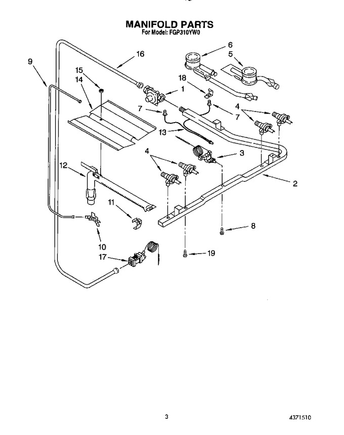 Diagram for FGP310YW0