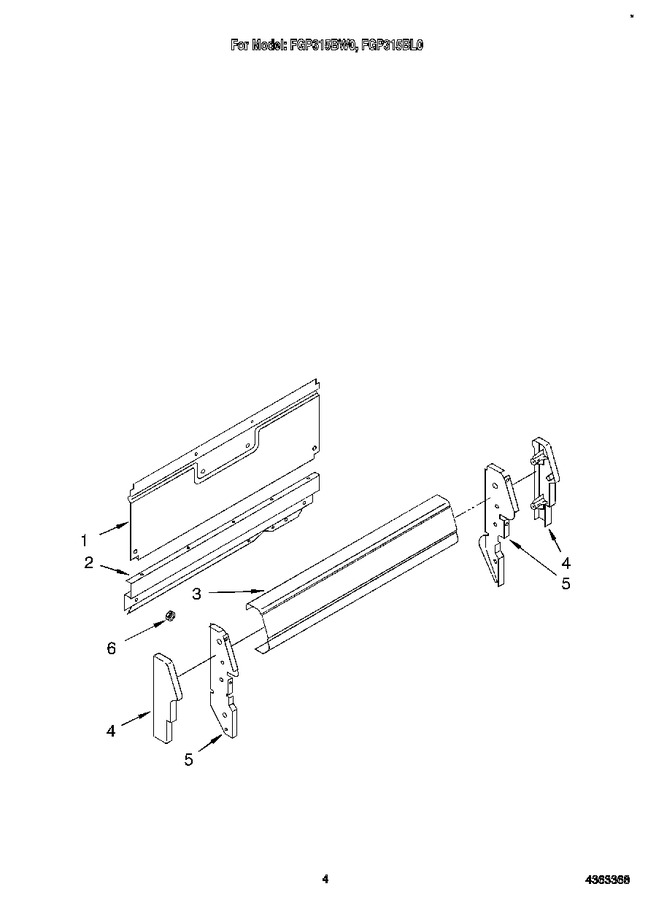 Diagram for FGP315BL0