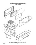 Diagram for 05 - Oven Door And Broiler