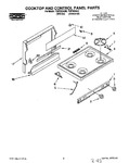 Diagram for 01 - Cooktop And Control Panel, Lit/optional