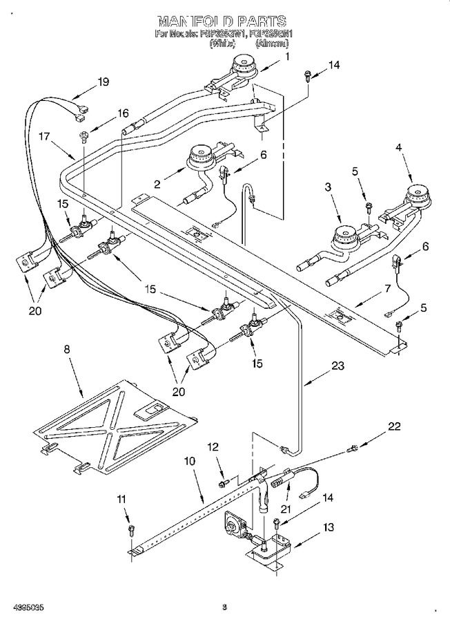 Diagram for FGP325GW1