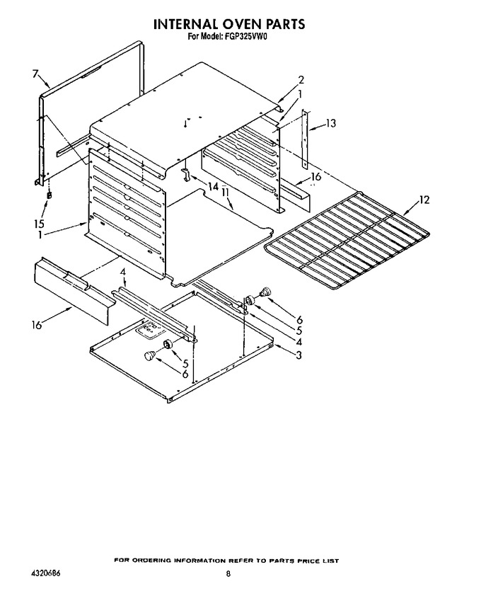 Diagram for FGP325VW0