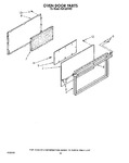 Diagram for 08 - Oven Door, Lit/optional