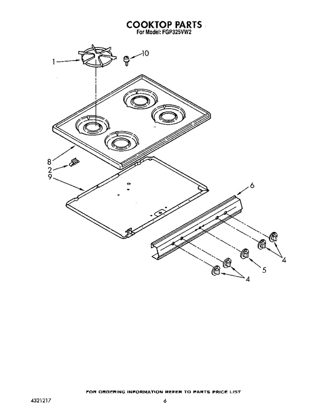 Diagram for FGP325VW2