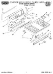 Diagram for 01 - Cooktop And Control Panel, Literature