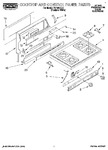 Diagram for 01 - Cooktop And Control Panel, Literature