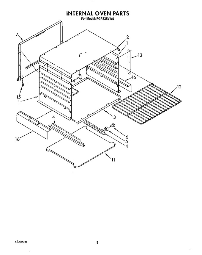 Diagram for FGP335VL0