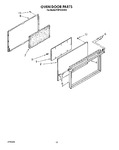 Diagram for 08 - Oven Door, Lit/optional