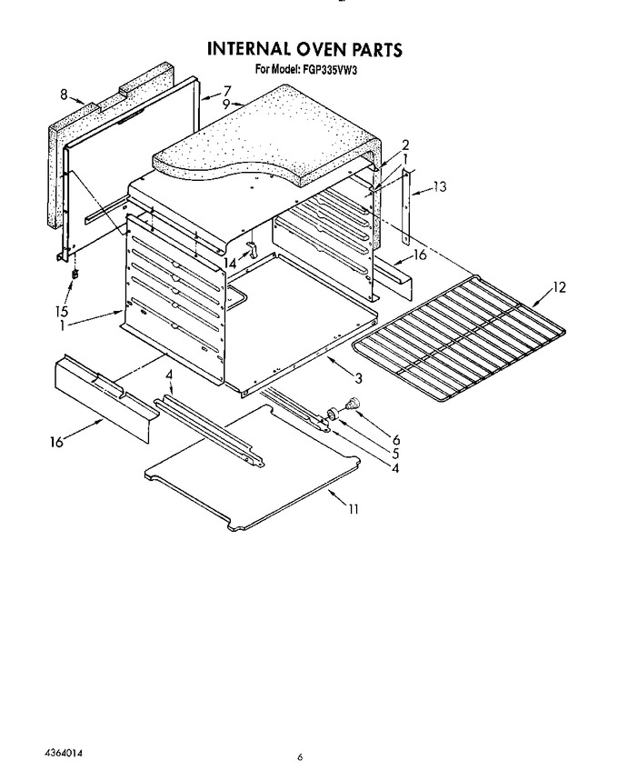 Diagram for FGP335VW3