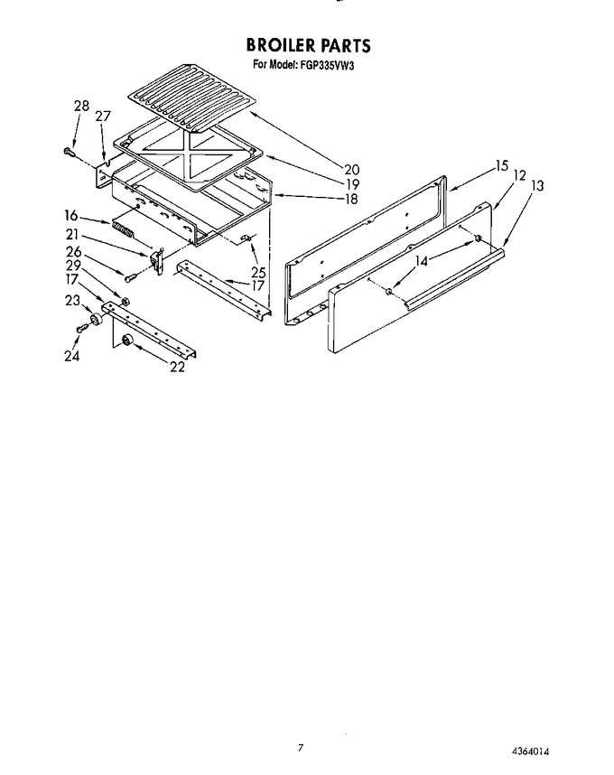 Diagram for FGP335VL3