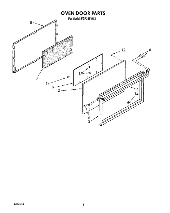 Diagram for FGP335VW3