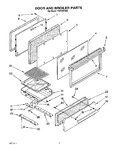 Diagram for 04 - Door And Broiler