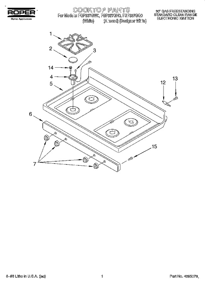 Diagram for FGP337GW0