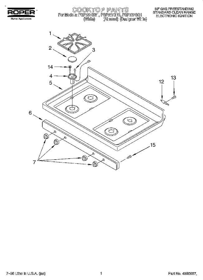 Diagram for FGP337GW1