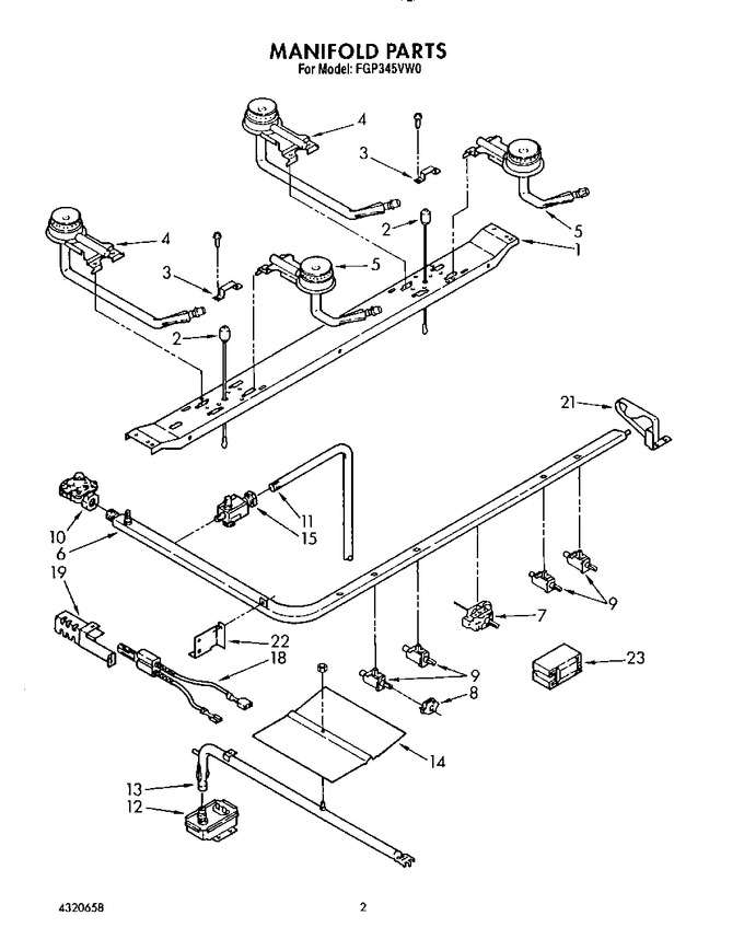 Diagram for FGP345VW0