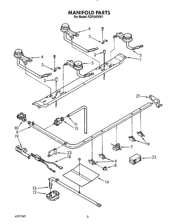 Diagram for FGP345VW1