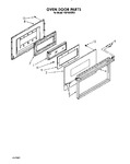 Diagram for 08 - Oven Door, Lit/optional