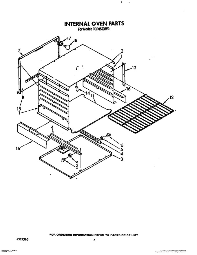 Diagram for FGP357XL0