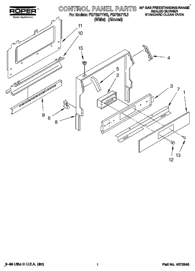 Diagram for FGP357YW3