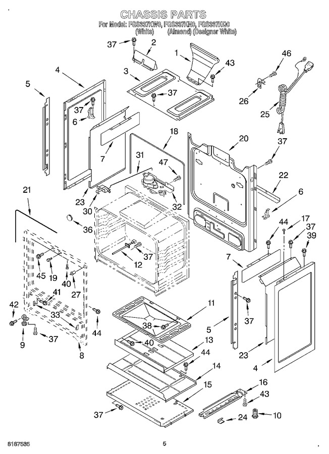 Diagram for FGS337KW0