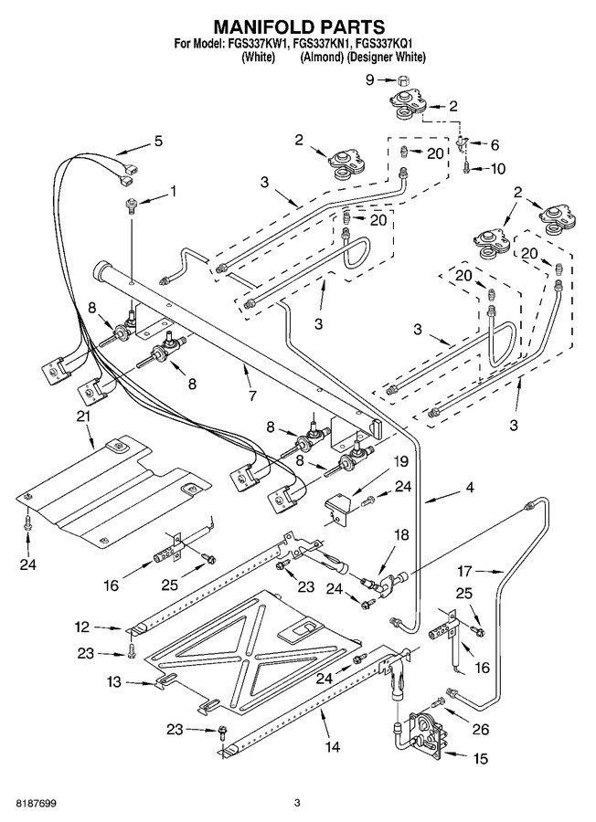 Diagram for FGS337KW1