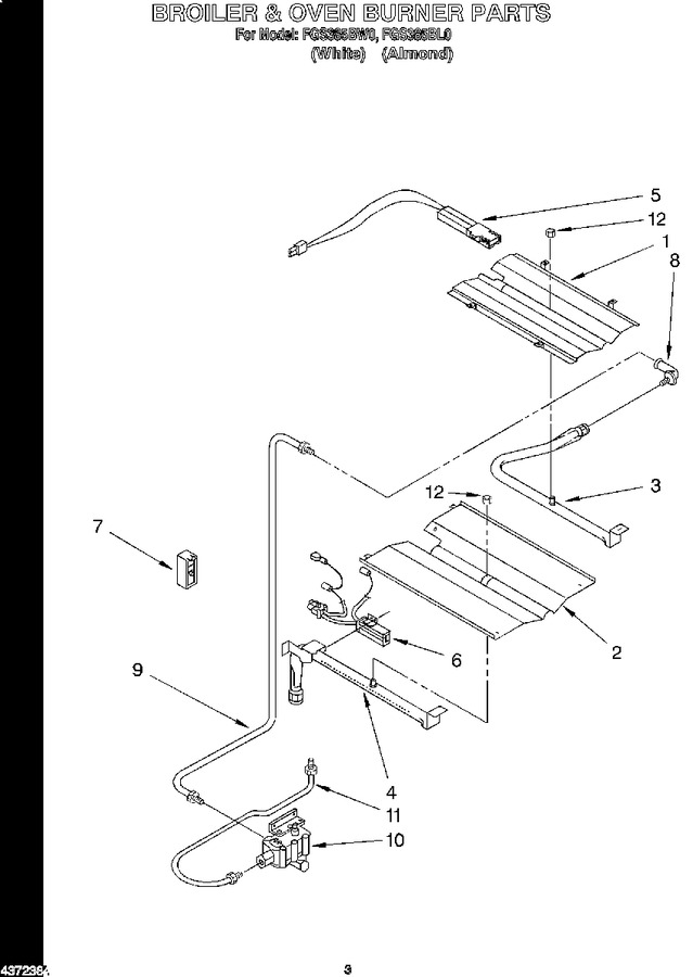 Diagram for FGS385BW0