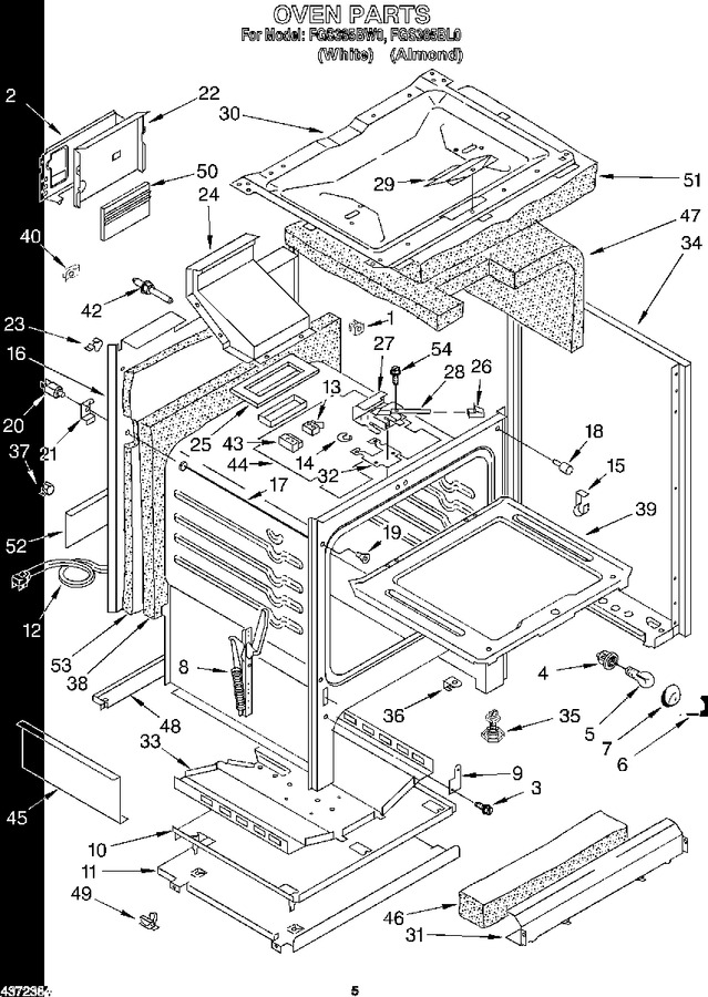 Diagram for FGS385BW0