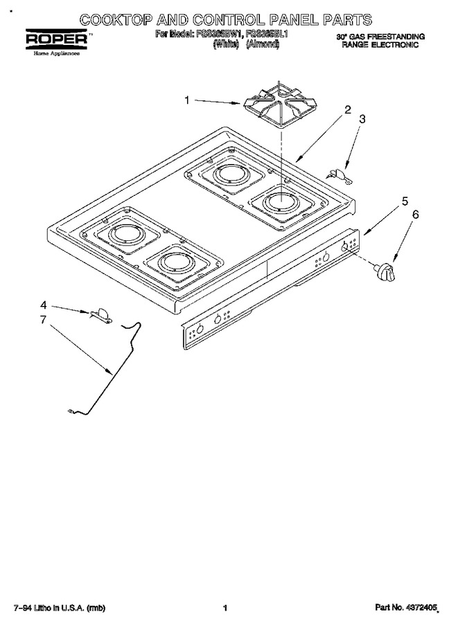 Diagram for FGS385BL1