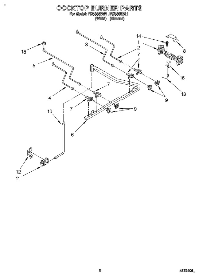 Diagram for FGS385BW1