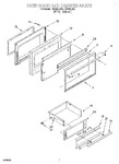 Diagram for 06 - Oven Door And Drawer