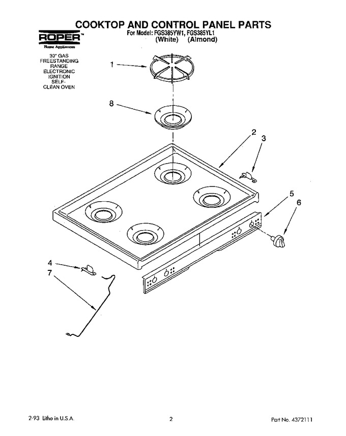 Diagram for FGS385YL1